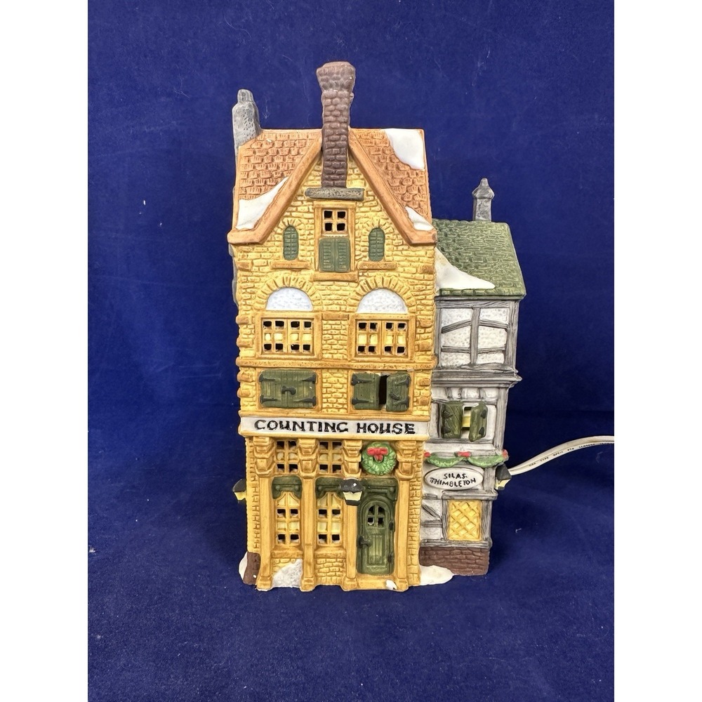 Dept 56 Silas Thimbleton Barrister 5902-1 Counting House Dickens Village Series - Picture 2 of 11